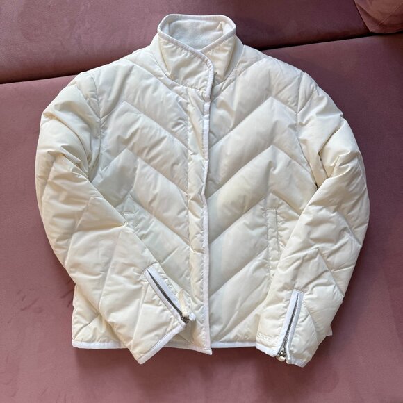 Miss Sixty Y2K White Puffer Jacket - Picture 1 of 8